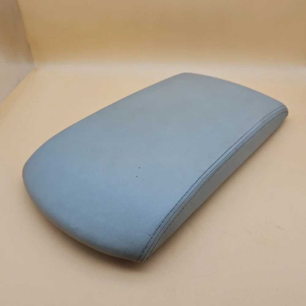 2004-12 QX56 Armada Rear Center Console Beige Leather Armrest Lid Cover OEM